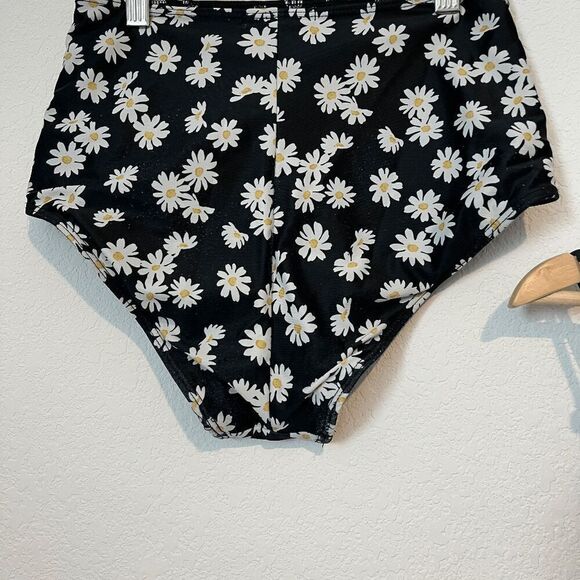 Reformation Cassis Daisy Floral Bikini Bathing Suit Swim Top Bottom Set Women's - Picture 7 of 7